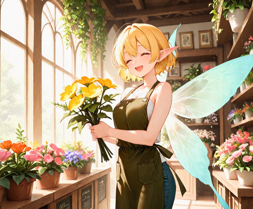 花屋の妖精さん