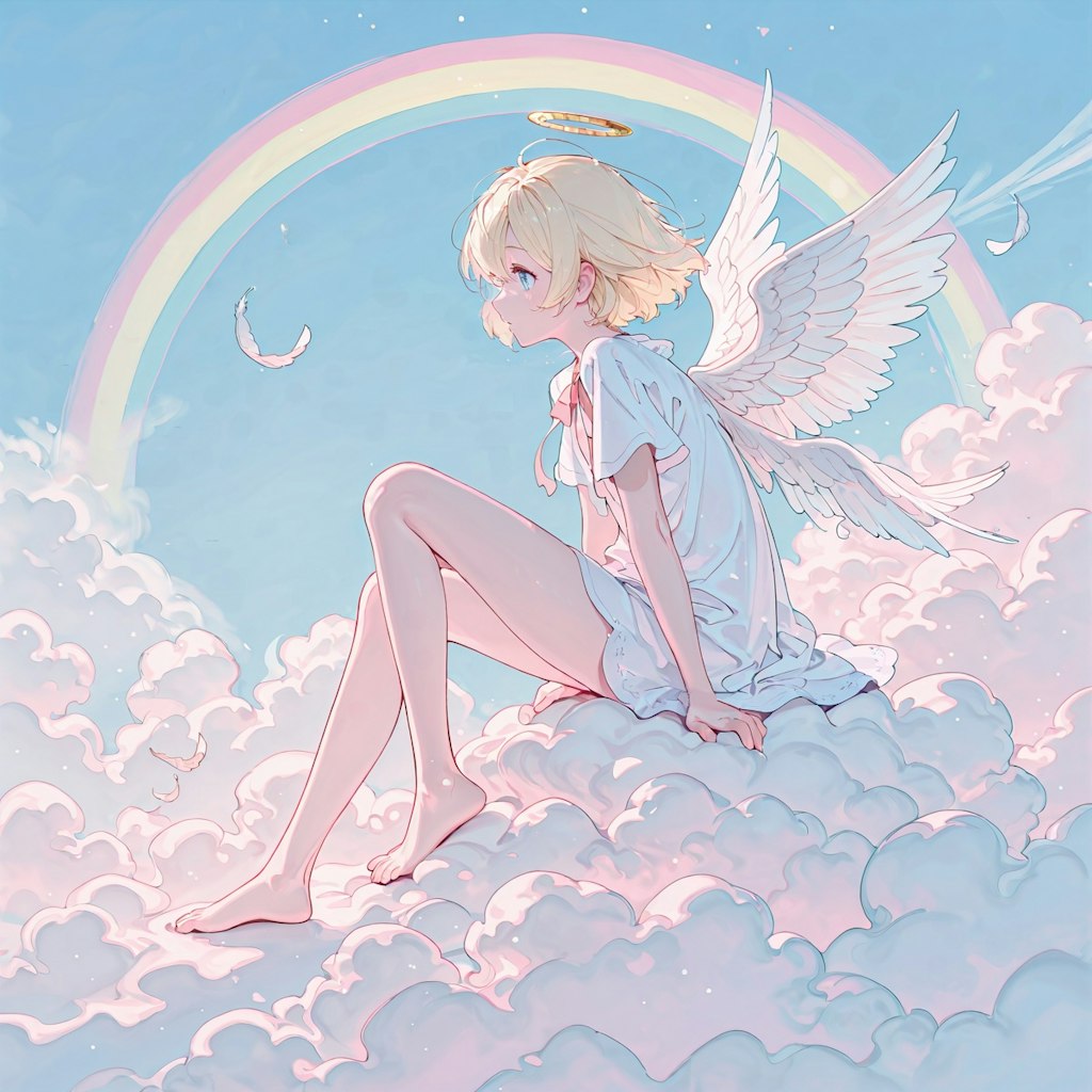 黄昏れの天使ちゃん
