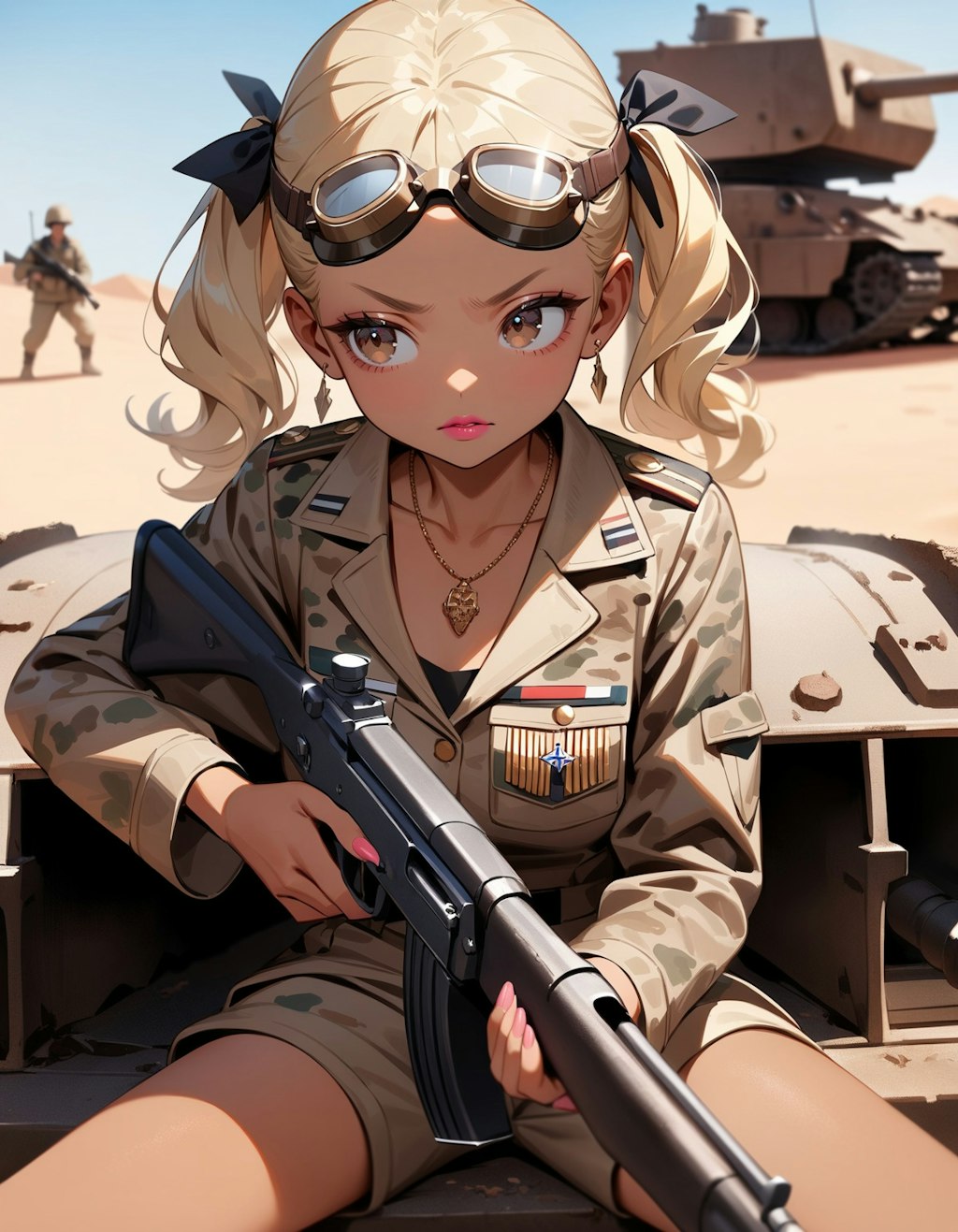 戦場の少女