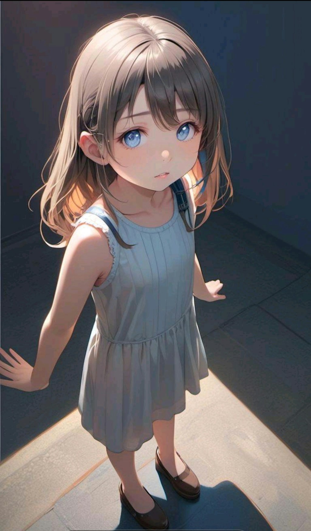 孤独　少女