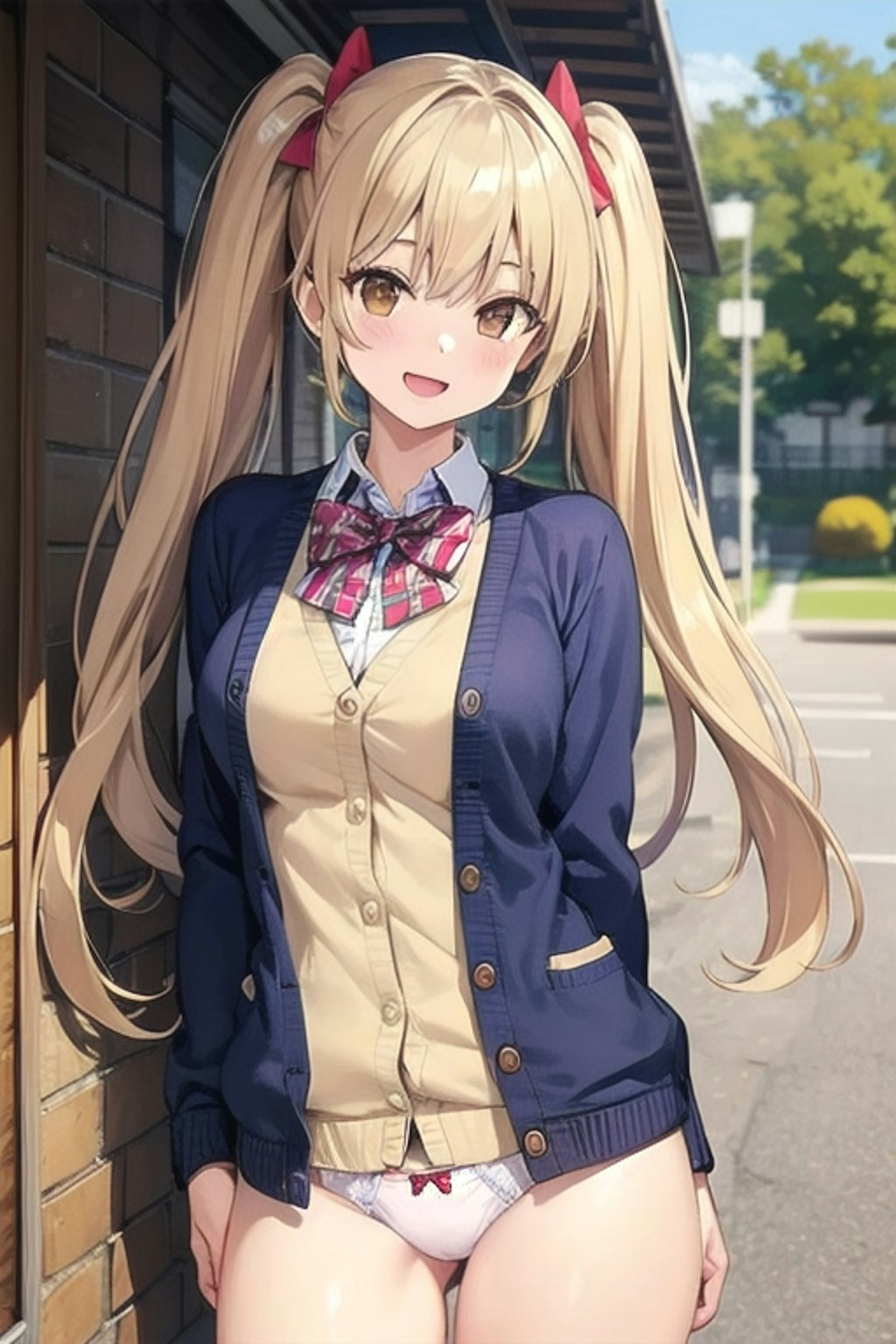 School twintails girl