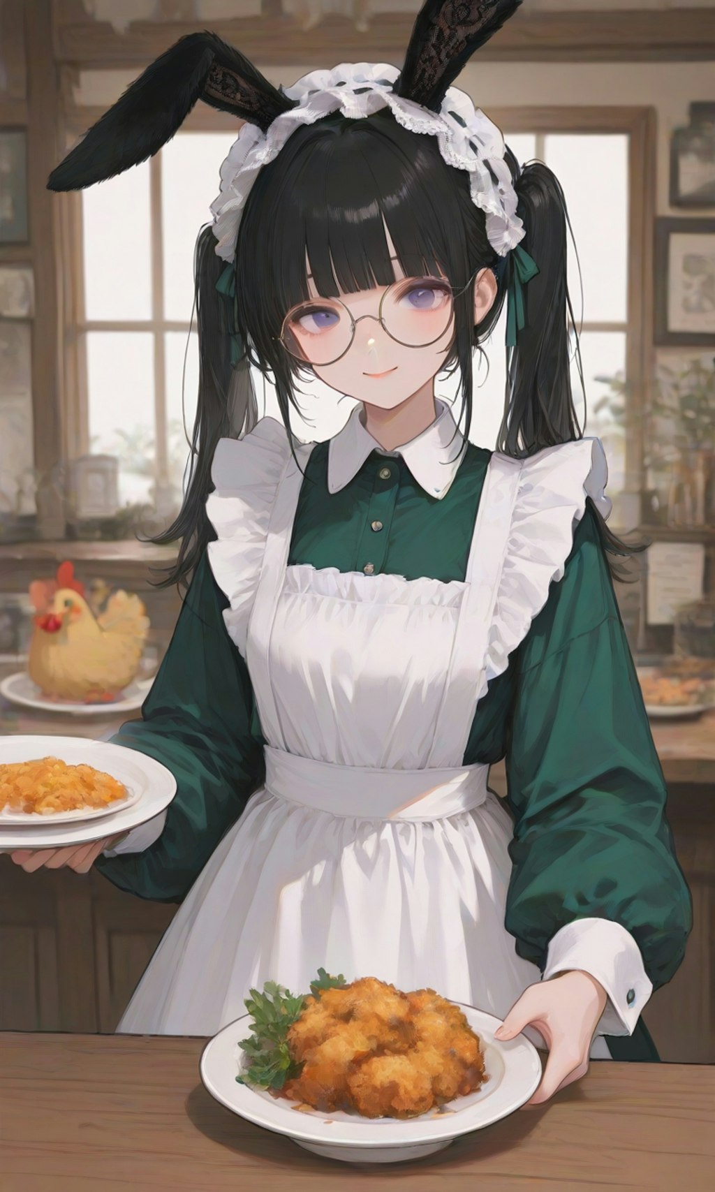 ウサ耳メイドさん
