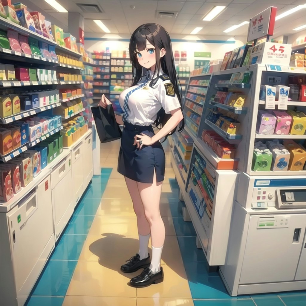 コンビニでパート