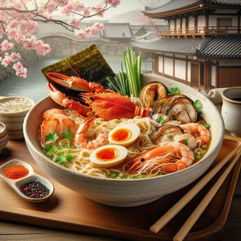 歌舞伎seafood noodle