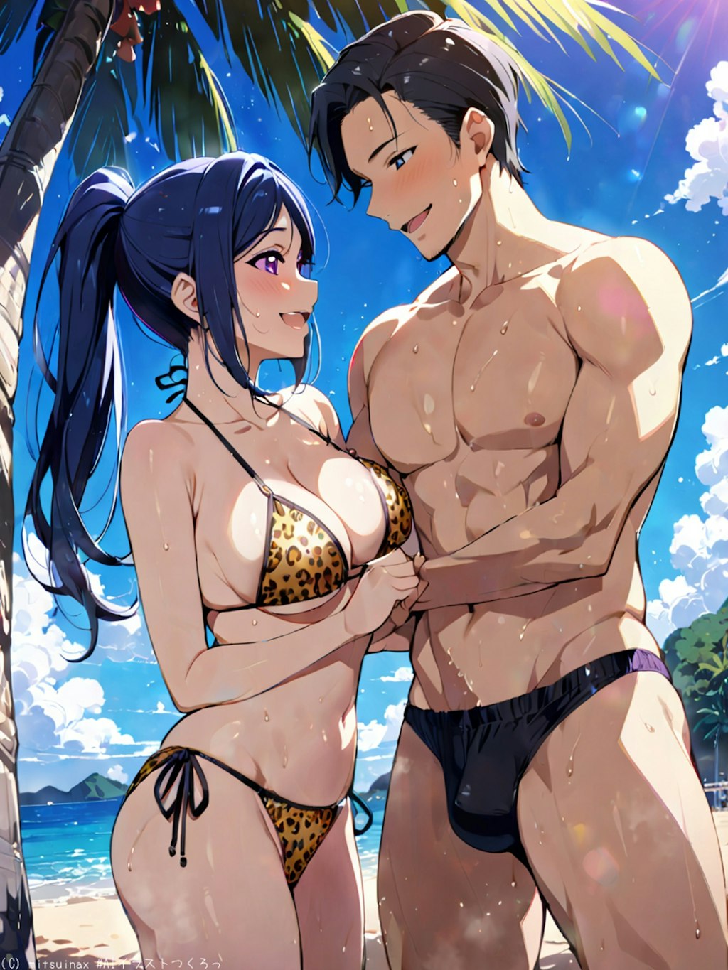 勝負ビキニデート👙🏖️