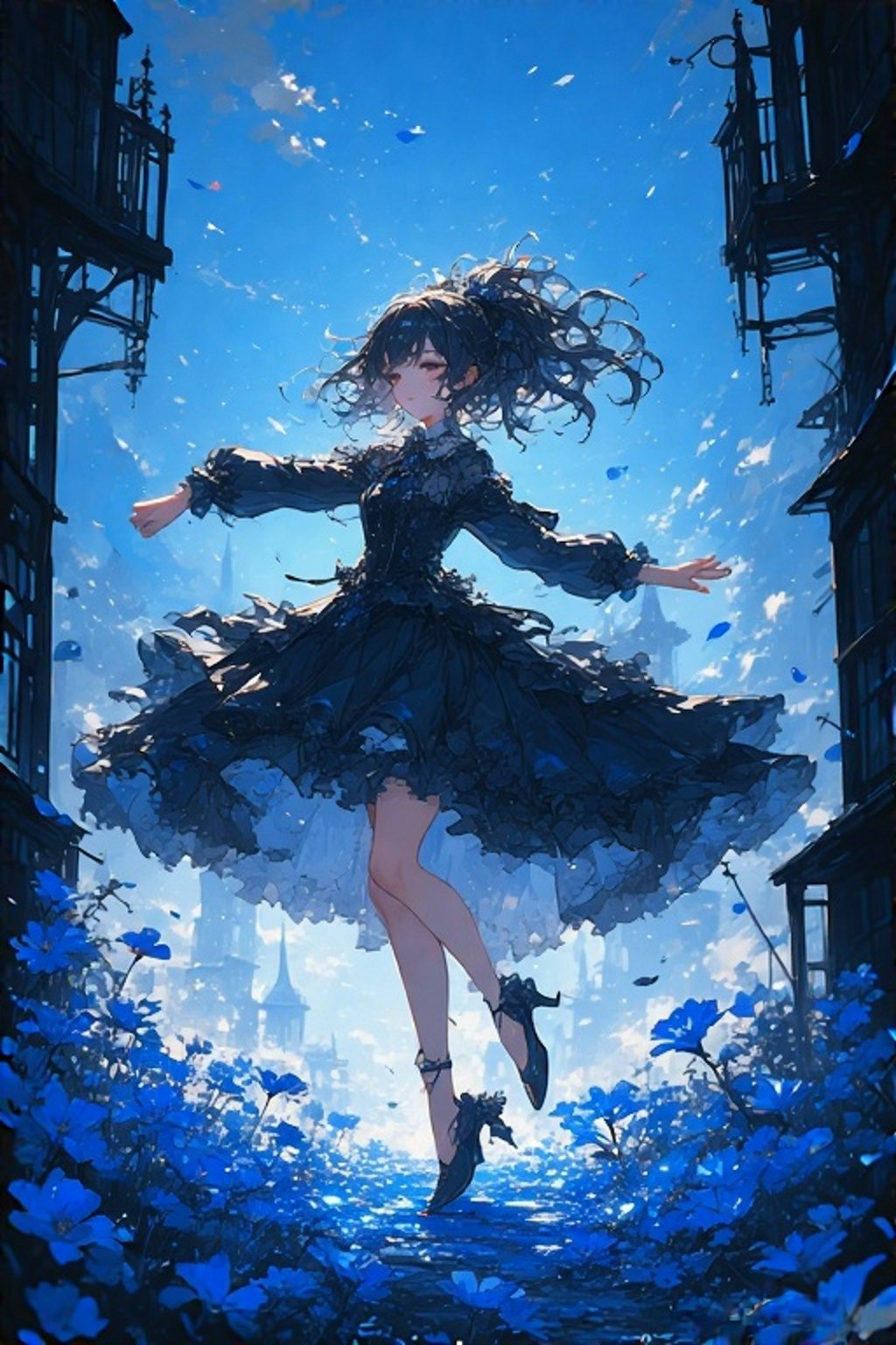 踊る少女