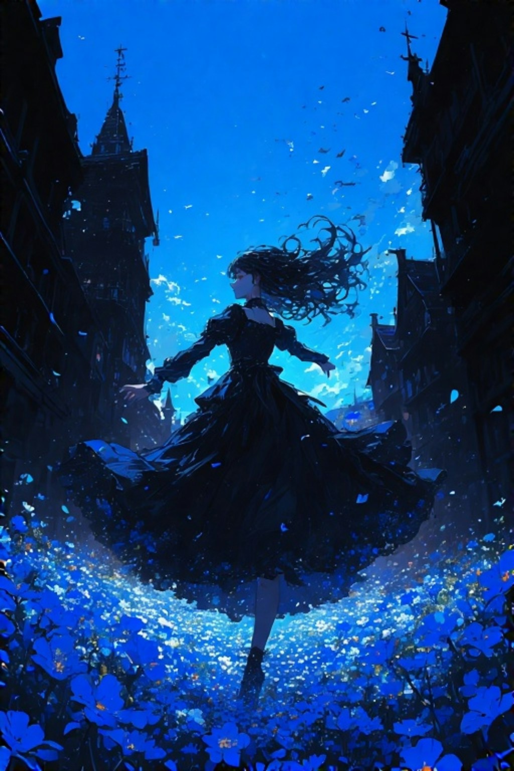 踊る少女