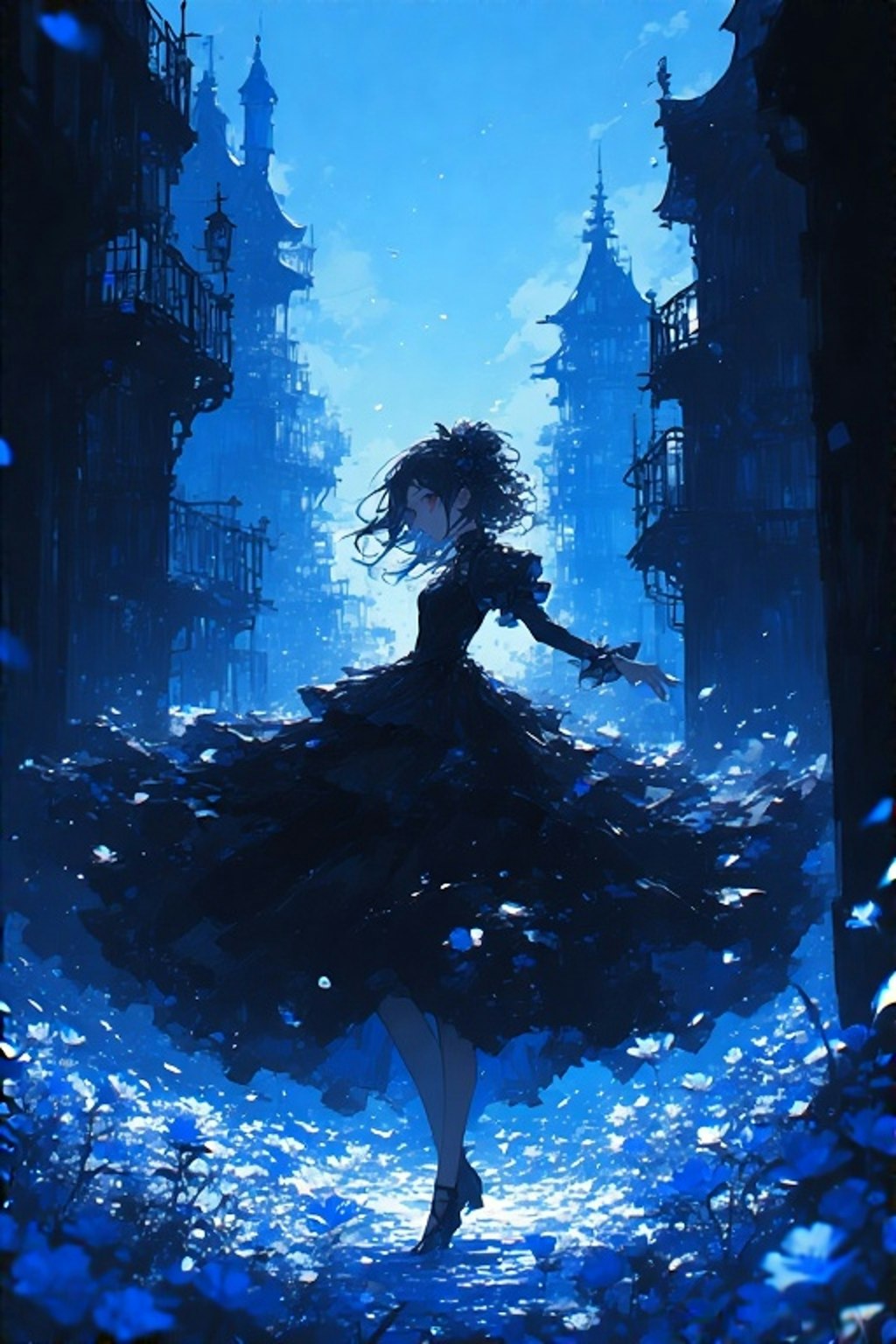 踊る少女