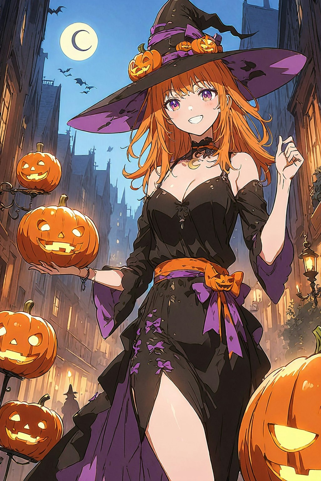 ハロウィンの魔女