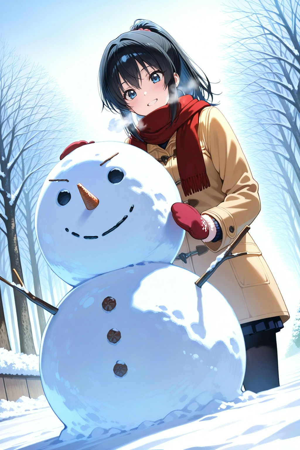 雪だるま作ろう