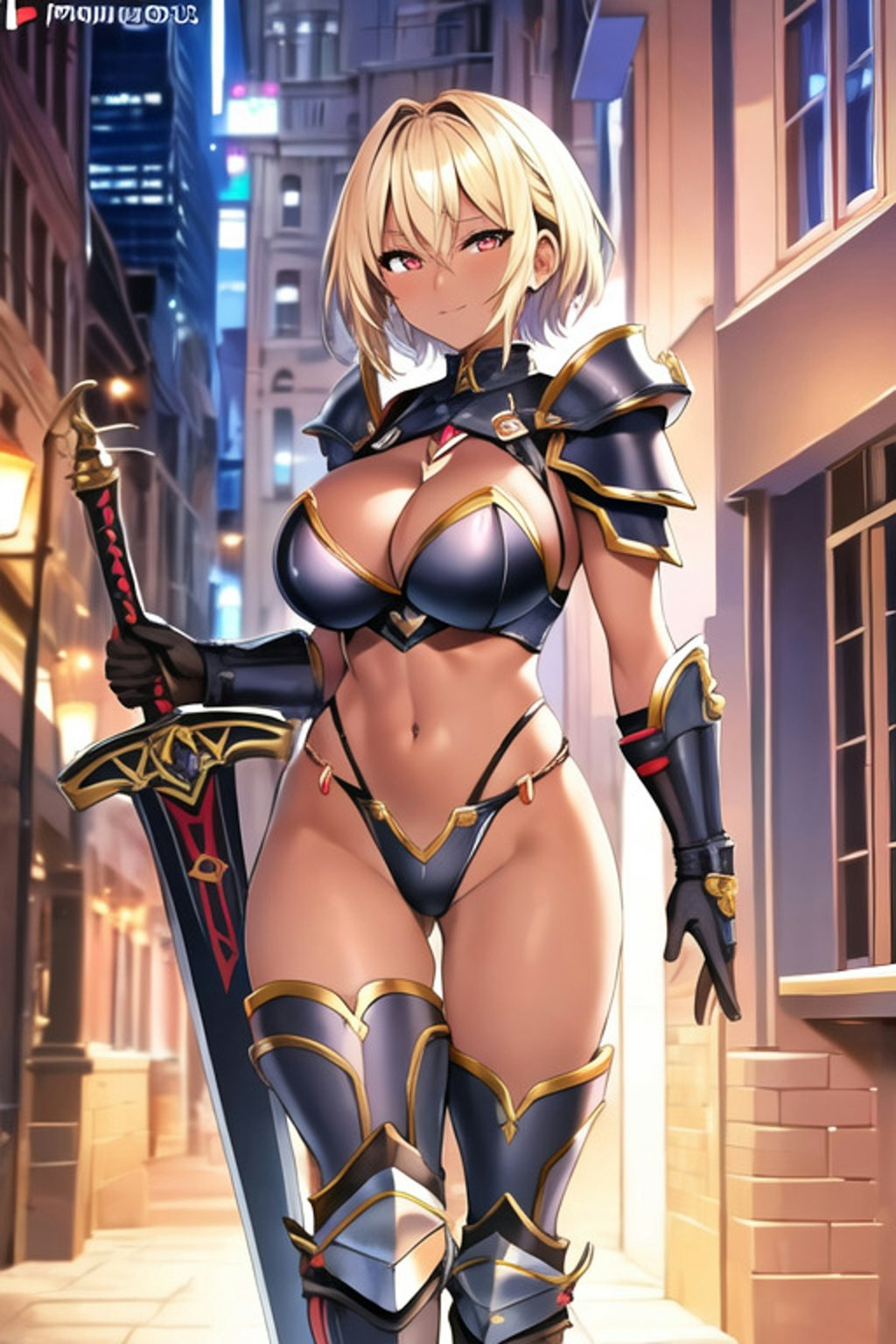 ビキニアーマー美女戦士3