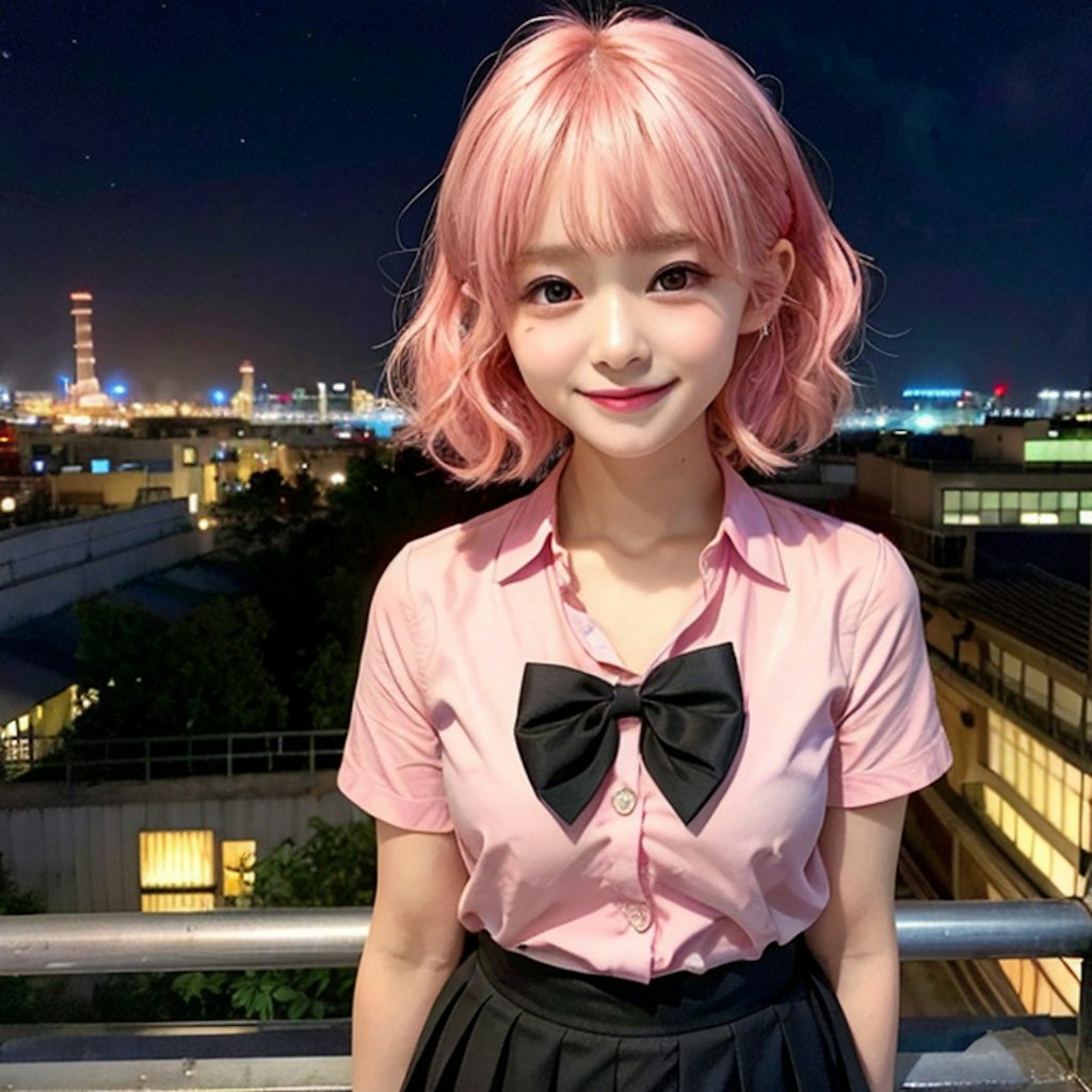 工場夜景大好きっ娘ちゃん