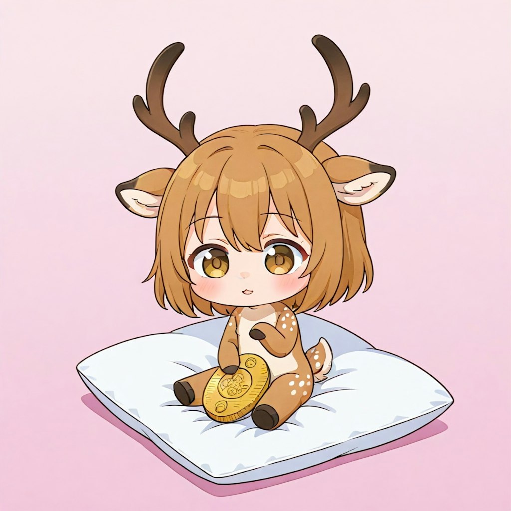 鹿に小判
