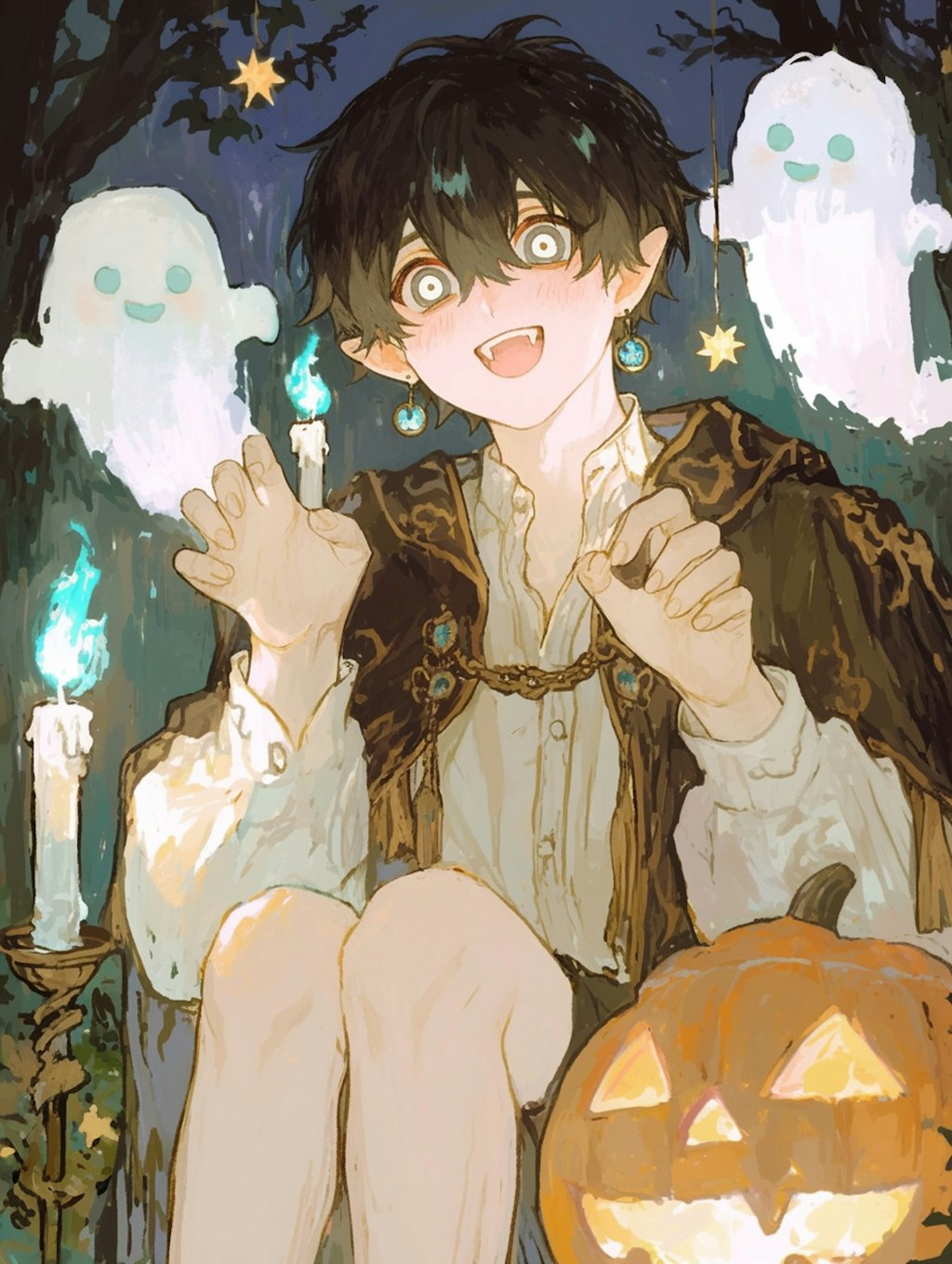 Halloween side M