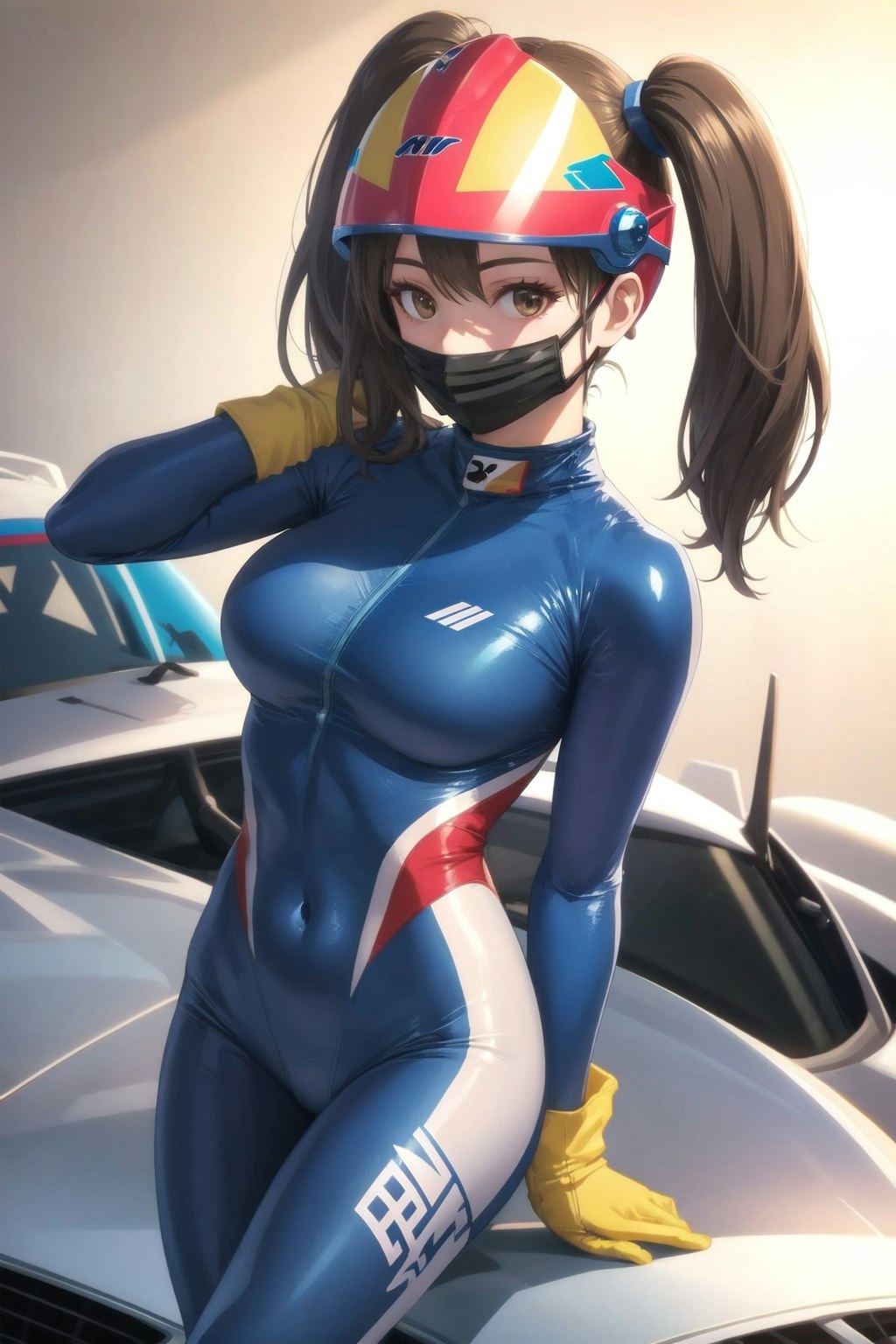 Skintight racer