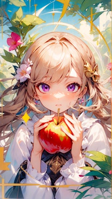 Apple girl