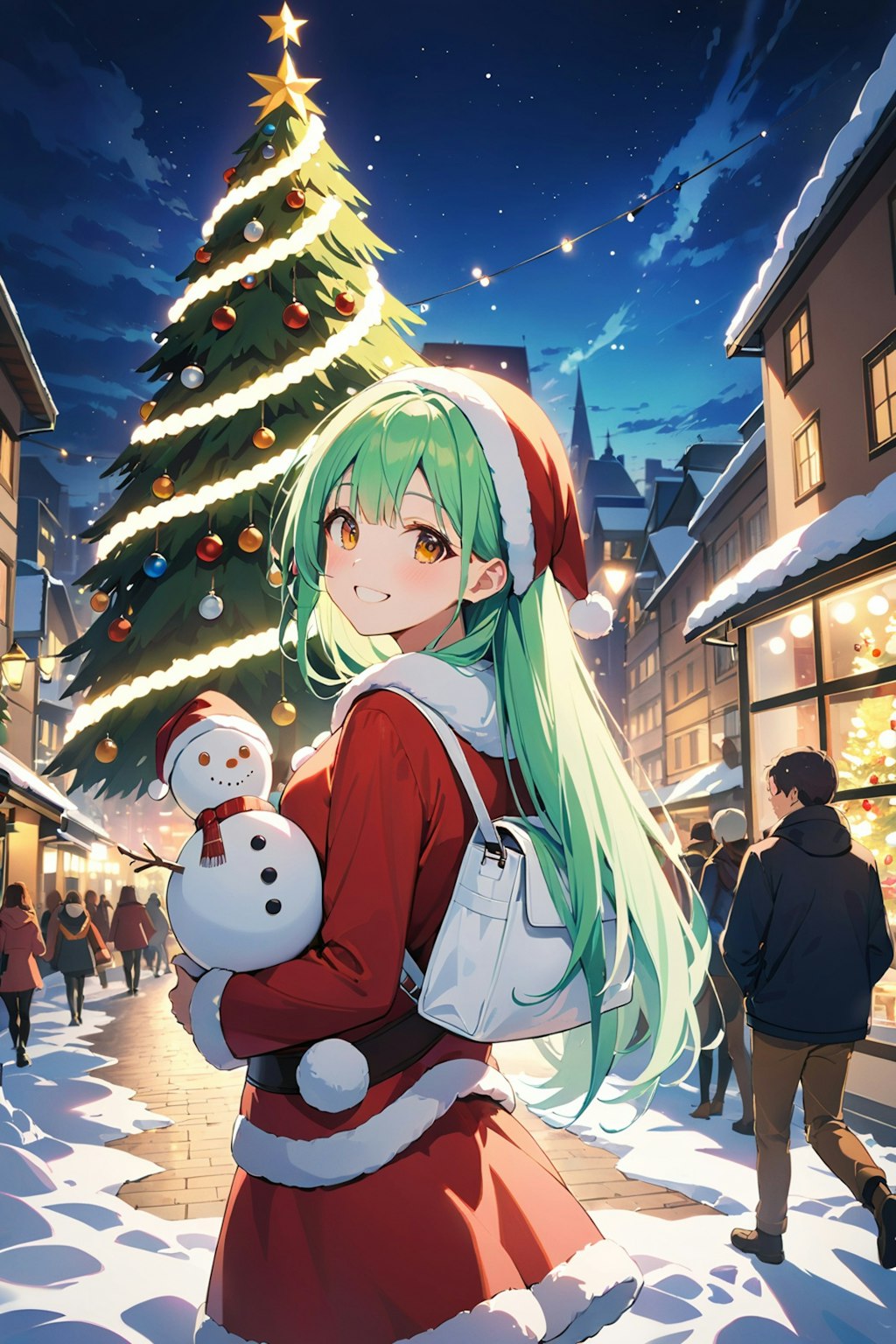 サンタコスメリークリスマス🎅🎄❤️