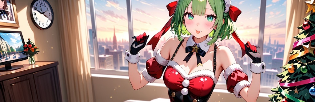 新しいクリスマスコスどうかな