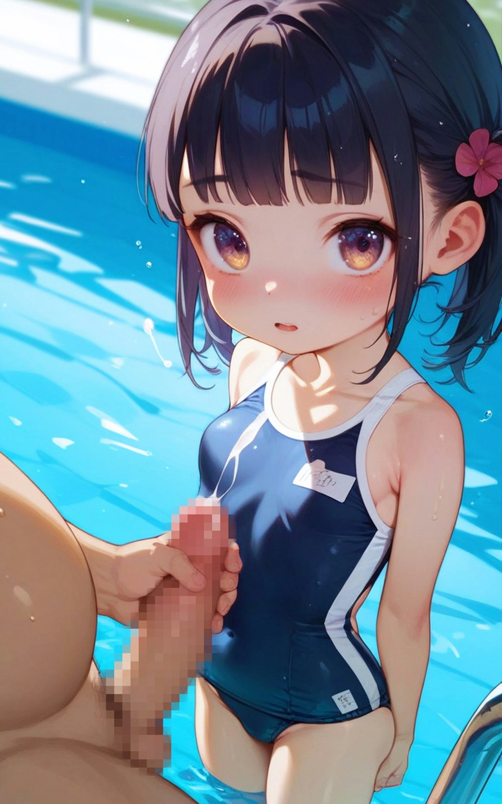 無垢なチビっ子にかけちゃえ💦