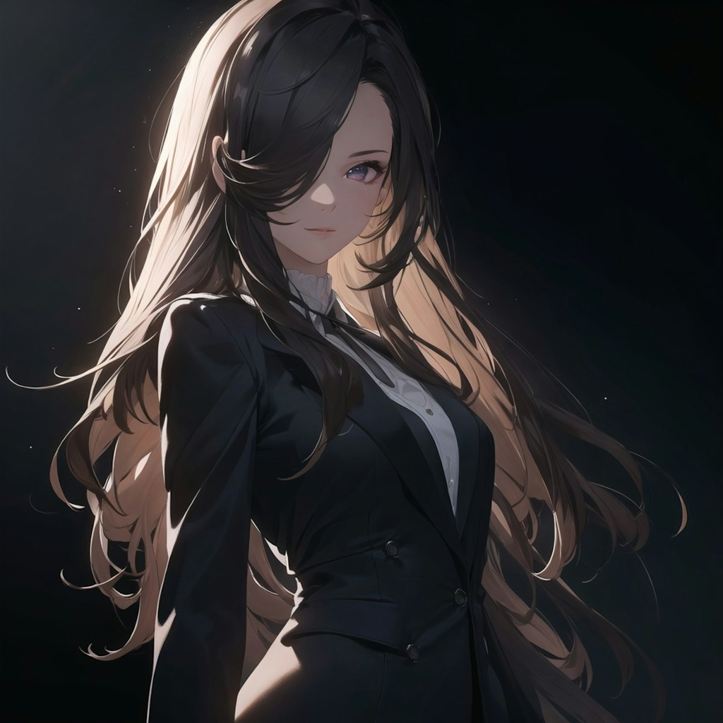 謎めいた女性