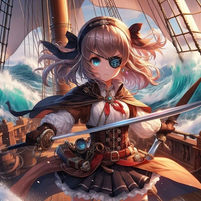 海賊の女の子
