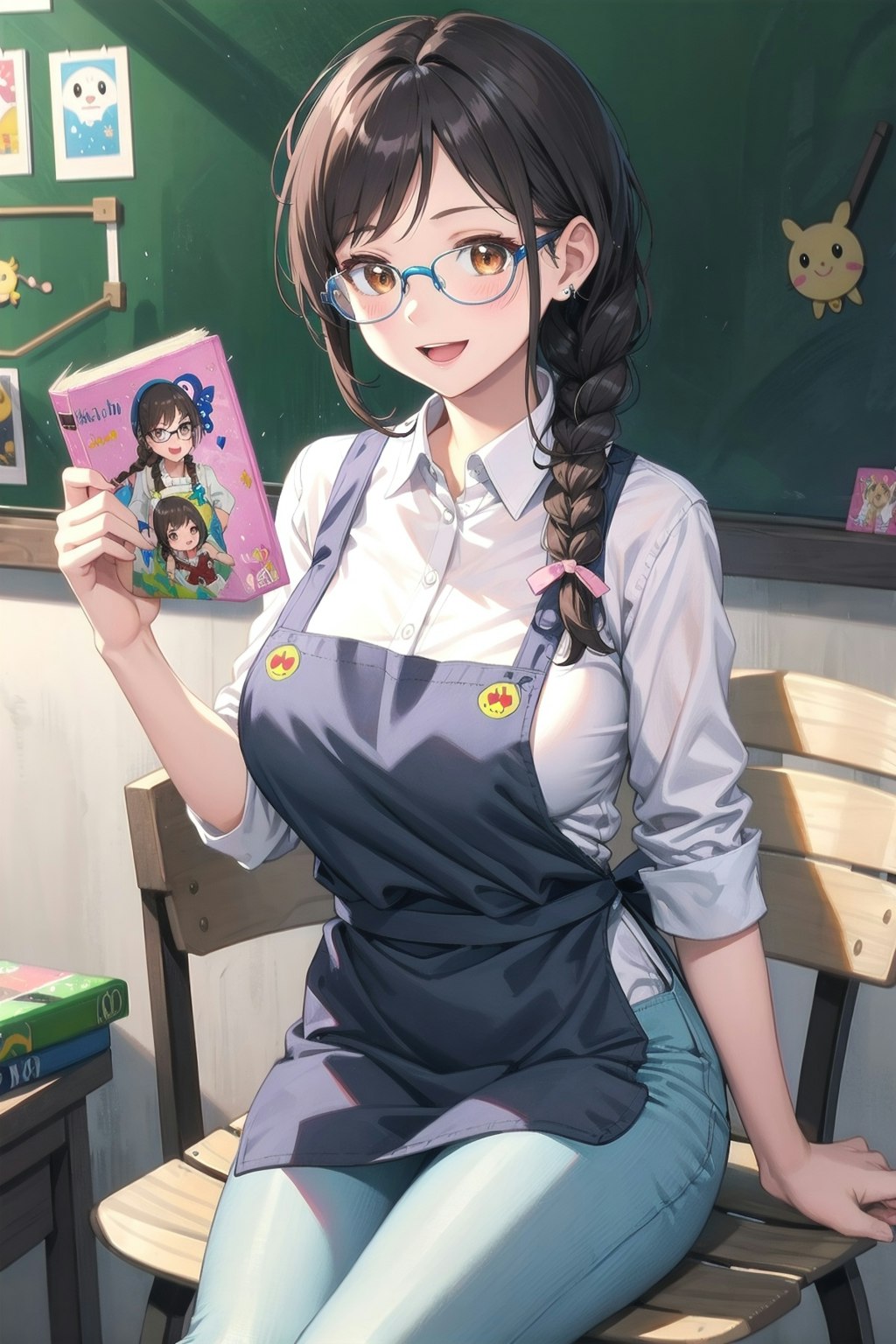 次の読み聞かせに使う本、どれにしようかしら