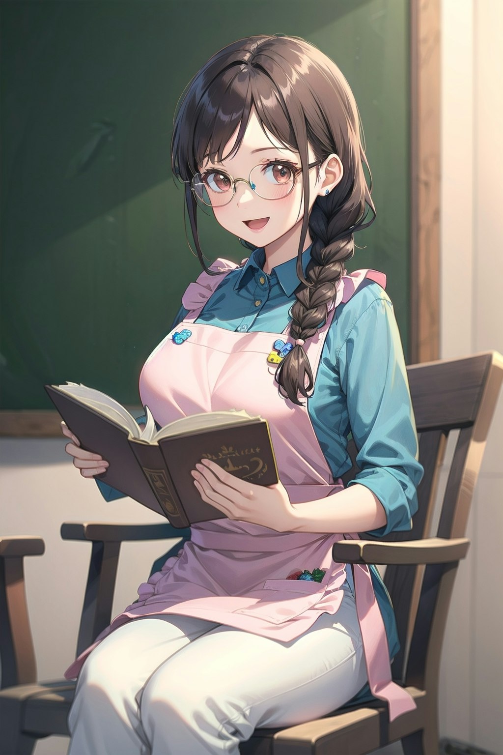次の読み聞かせに使う本、どれにしようかしら