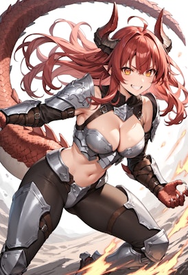 ドラゴン戦士🐉 Dragon Woman Warrior