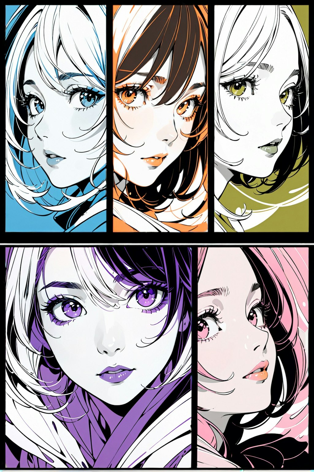 Colorful Girls