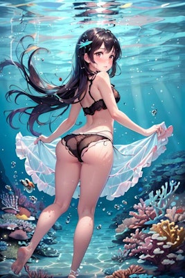 水中の少女2
