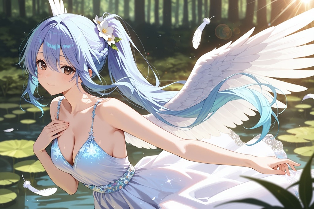 天使さん頑張ります