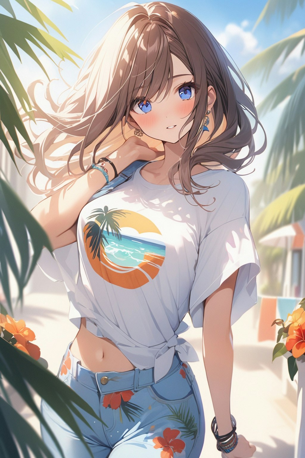 夏の美少女