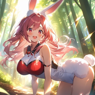 Rabbit girl (web generated)
