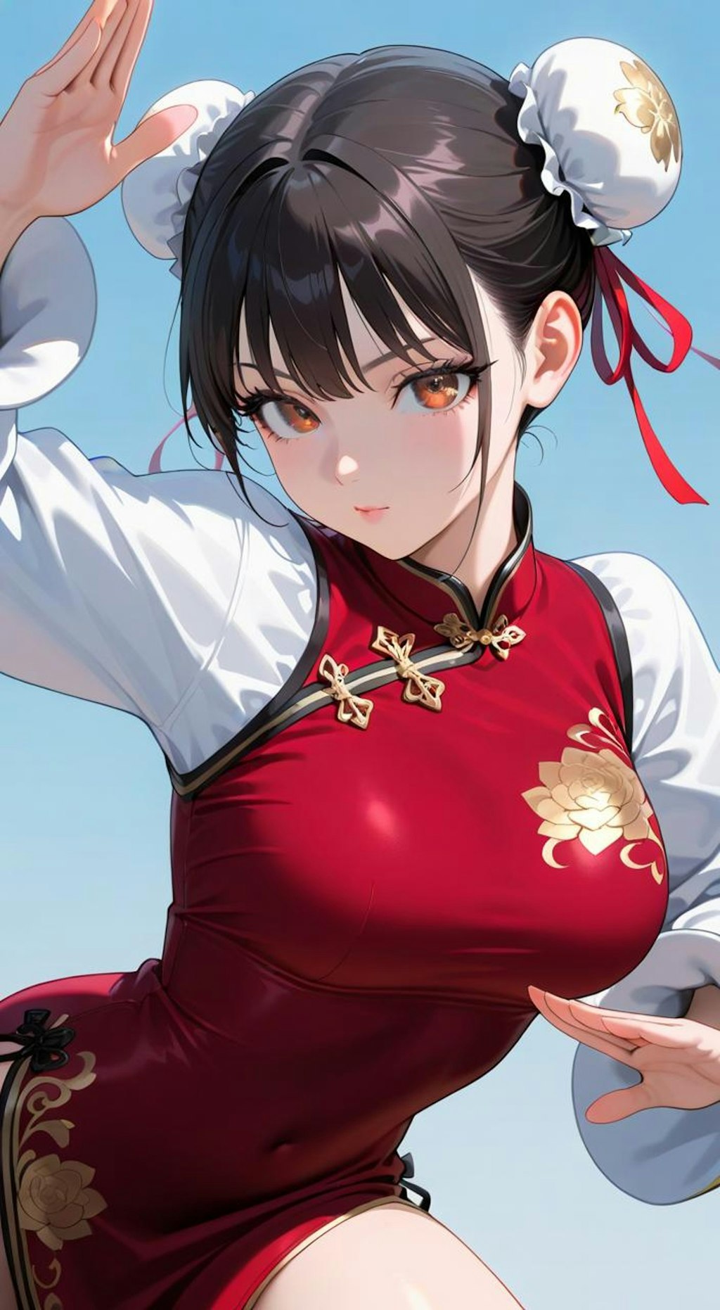 お団子チャイナ娘
