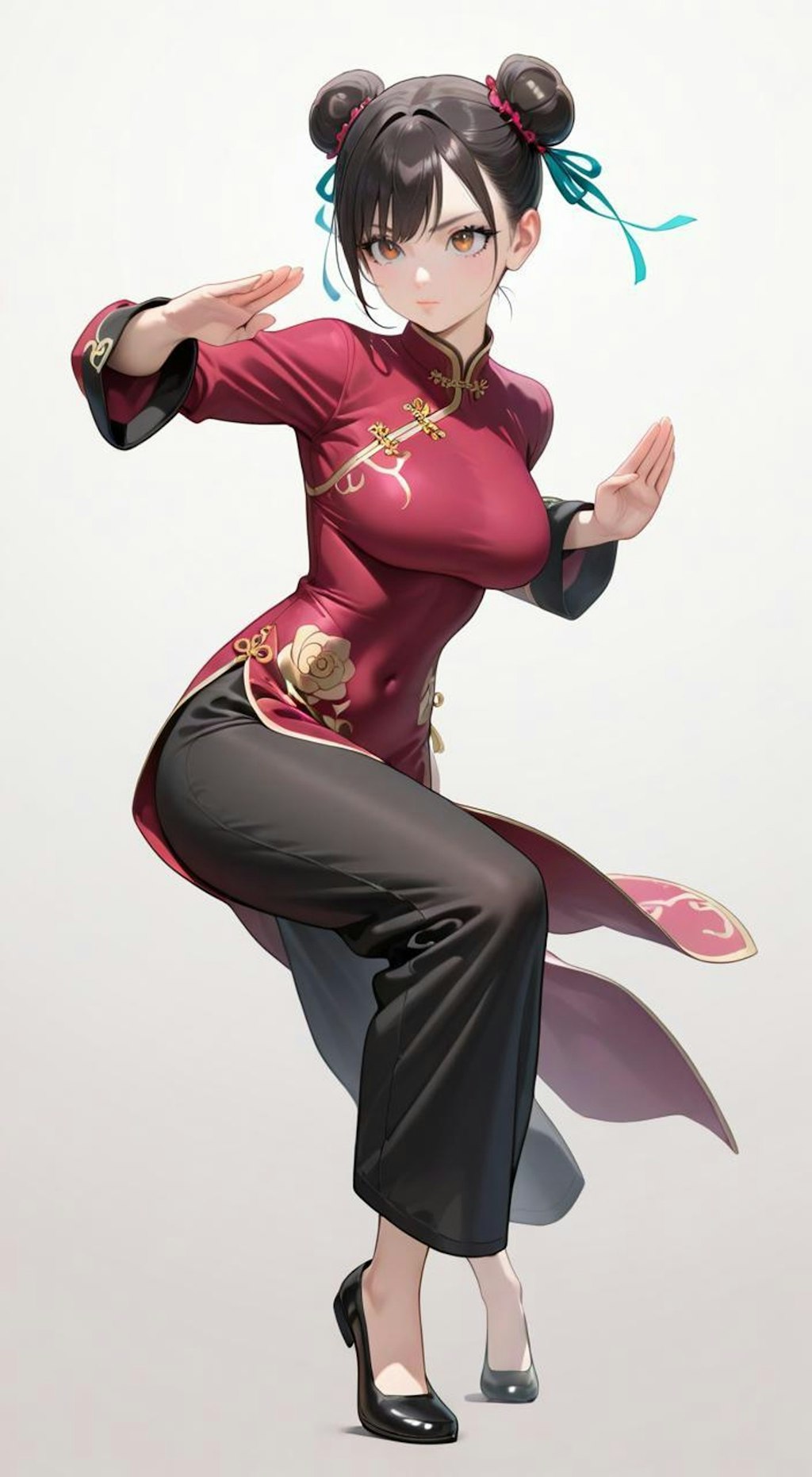 お団子チャイナ娘