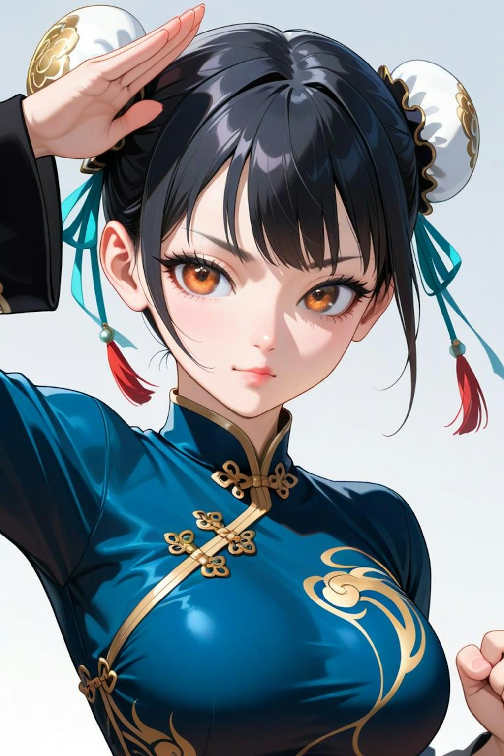 お団子チャイナ娘