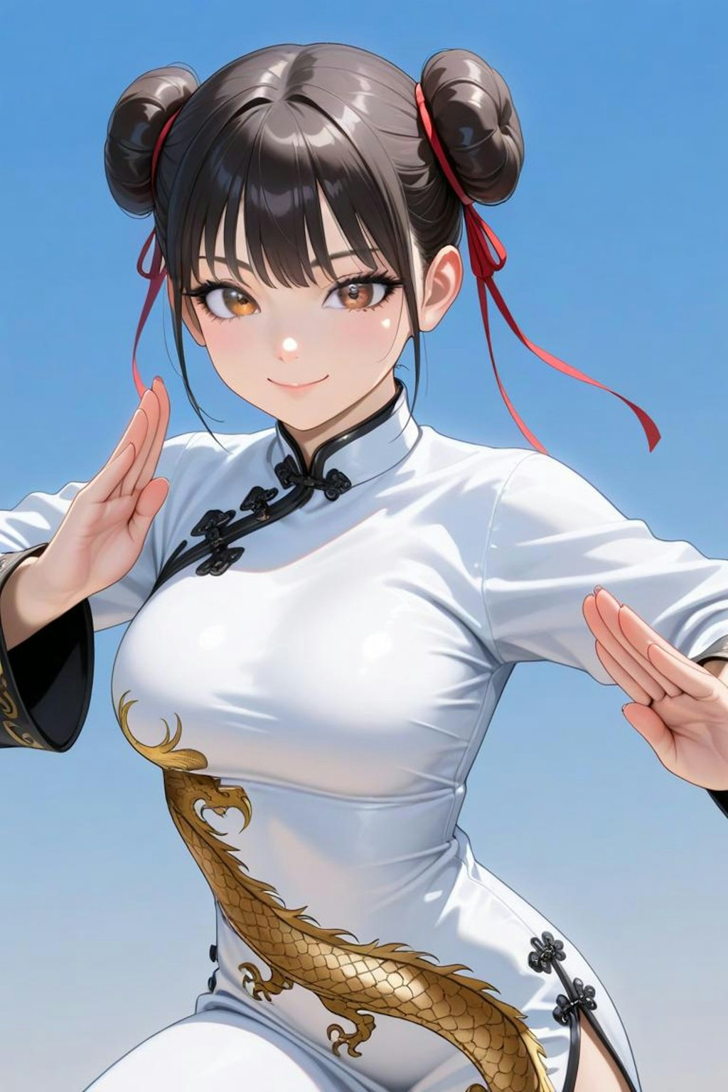 お団子チャイナ娘