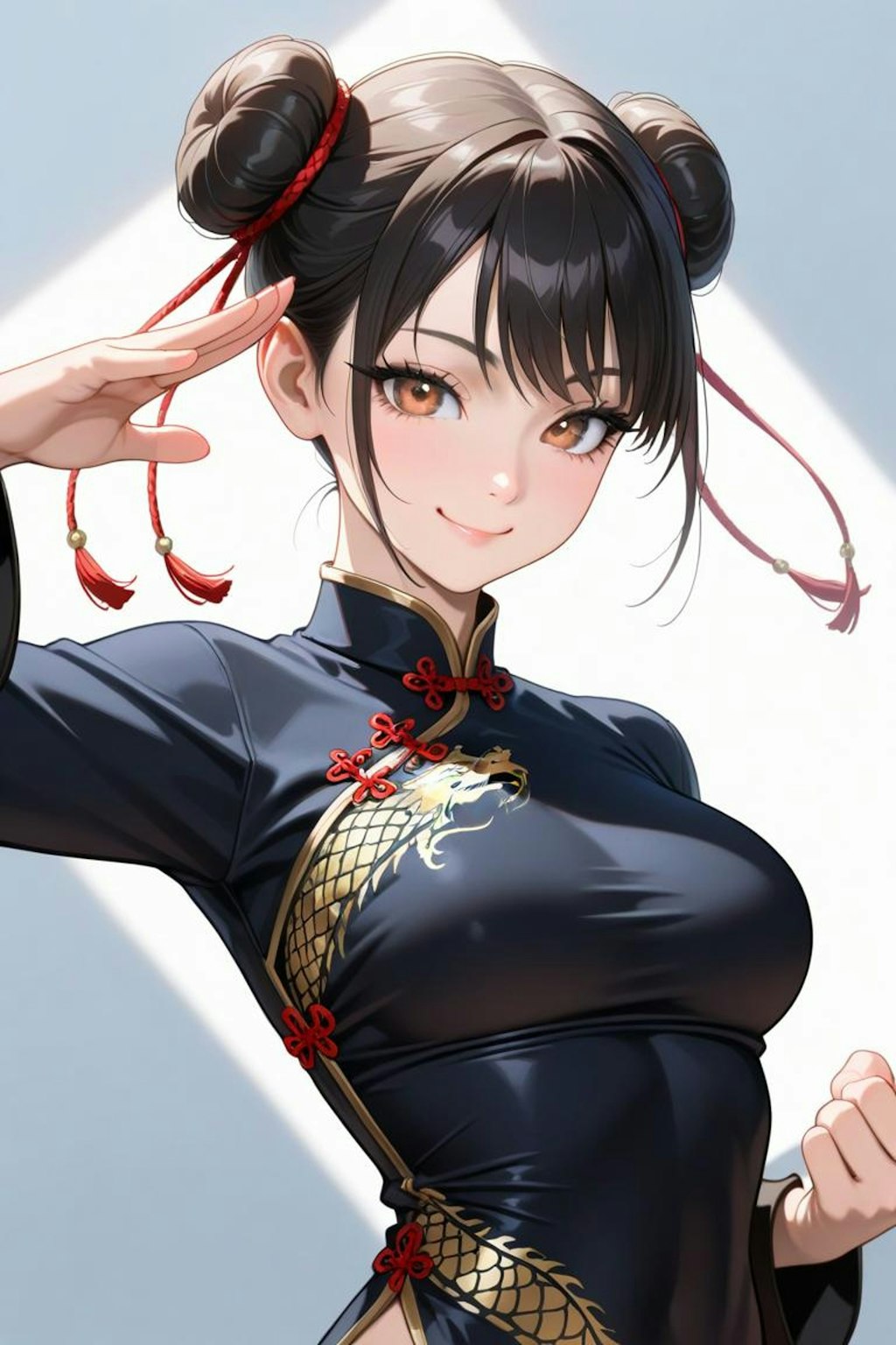 お団子チャイナ娘