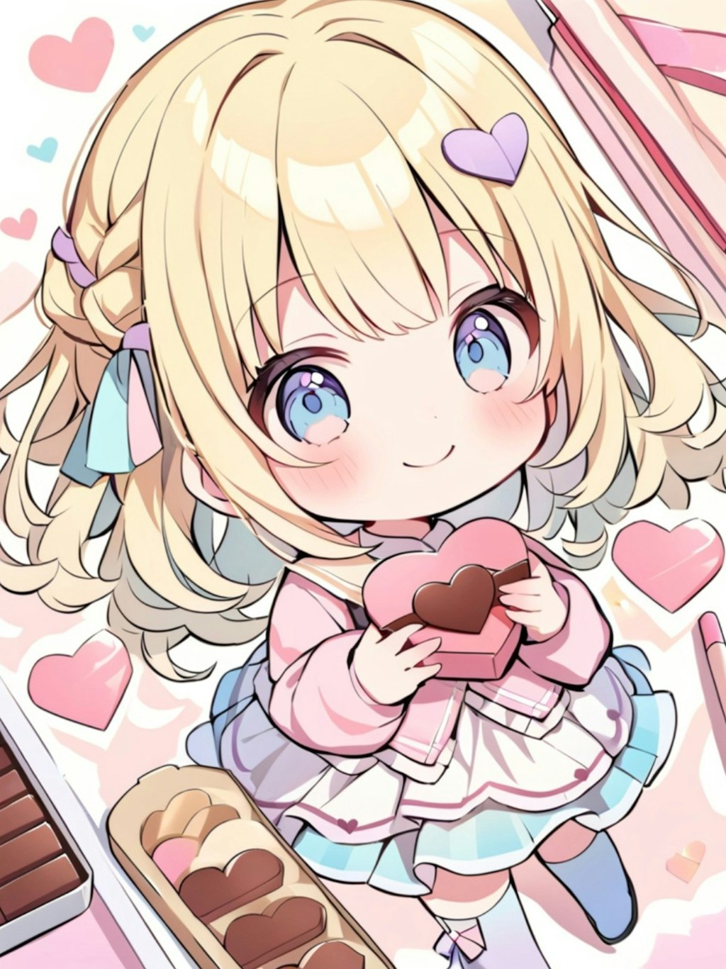 チョコどーぞ❤