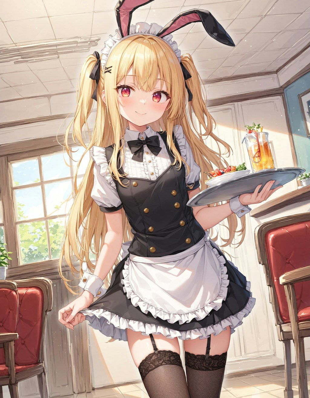 バニーなメイドさん