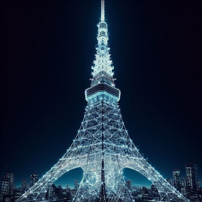 東京タワー（ワイヤーアート）