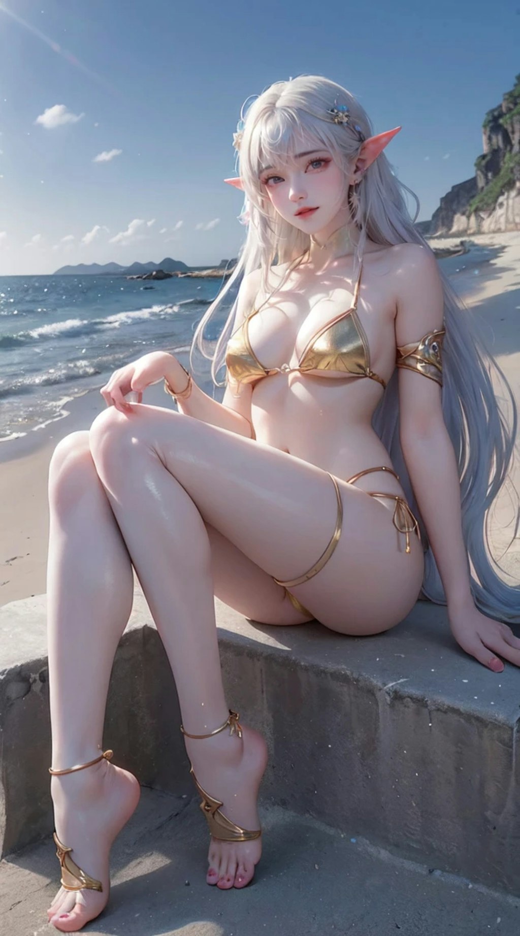 Sexy elf girl