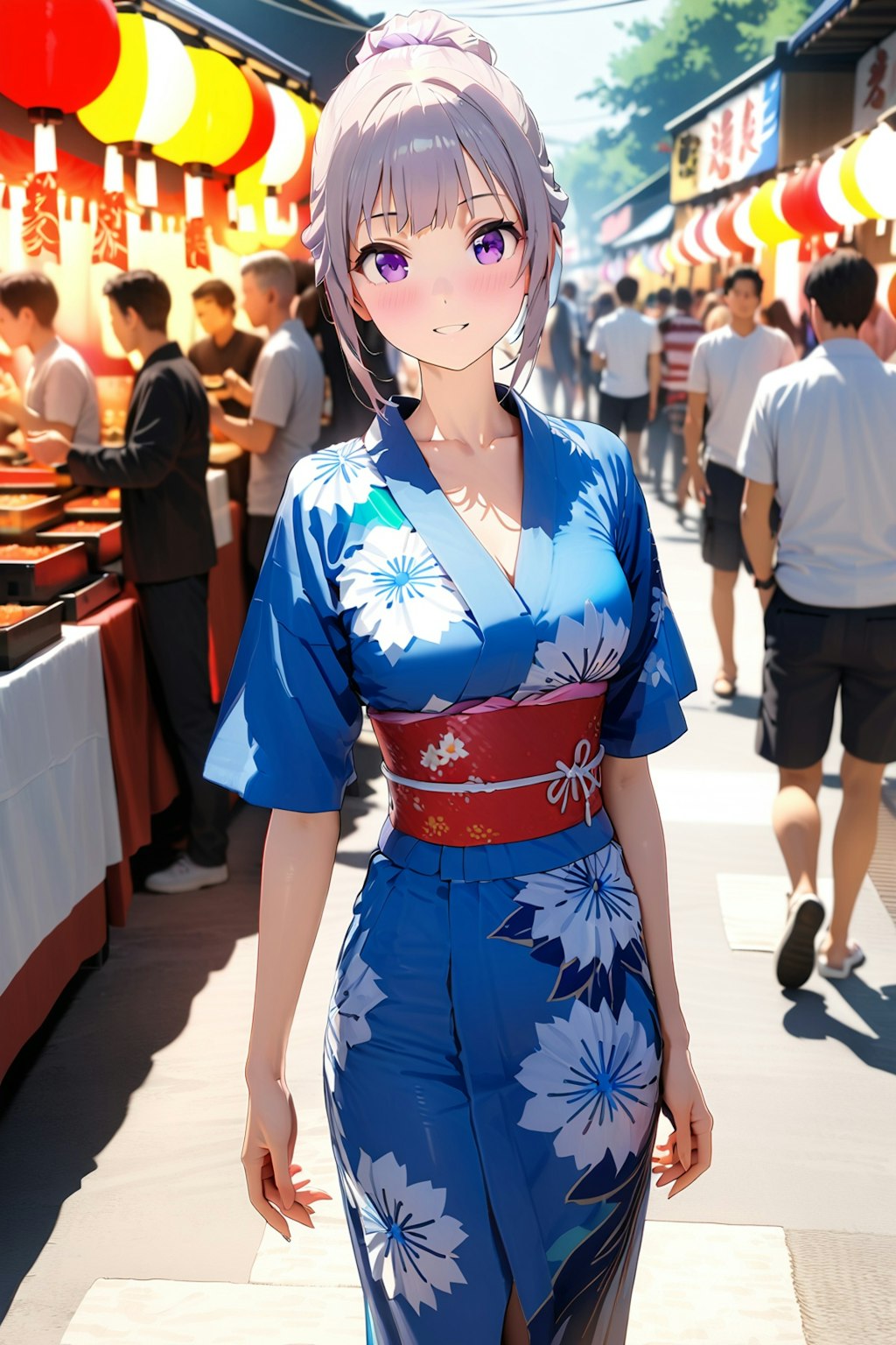 （６２２HQ）銀髪ちゃん夏祭り