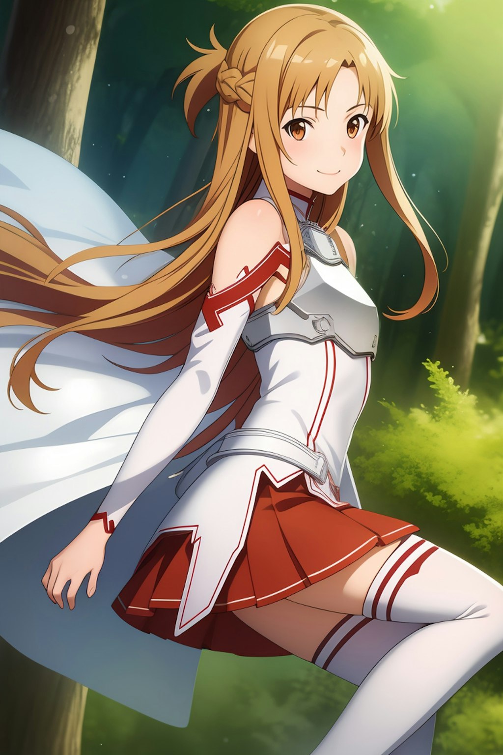 アスナちゃんにいろいろ着せてみた / Asuna in various outfits