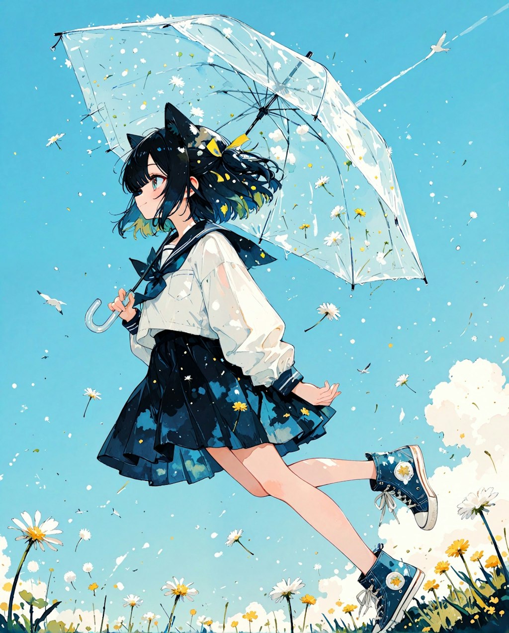 雨上がりの少女