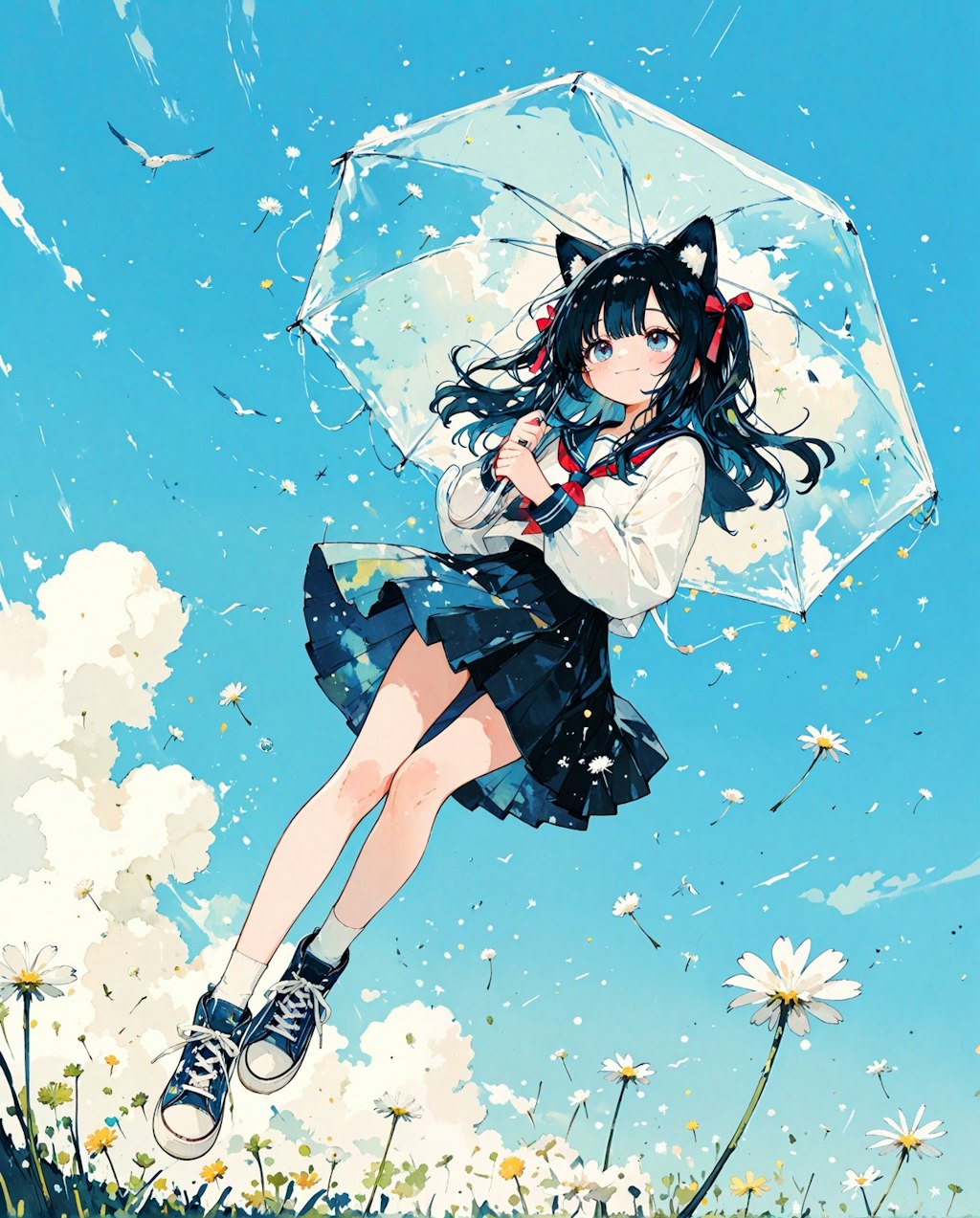 雨上がりの少女