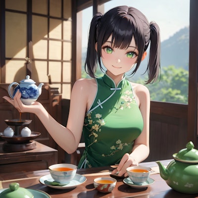 今日は中国茶の日