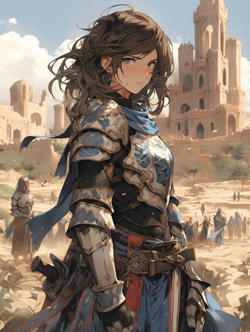 砂の国の女戦士