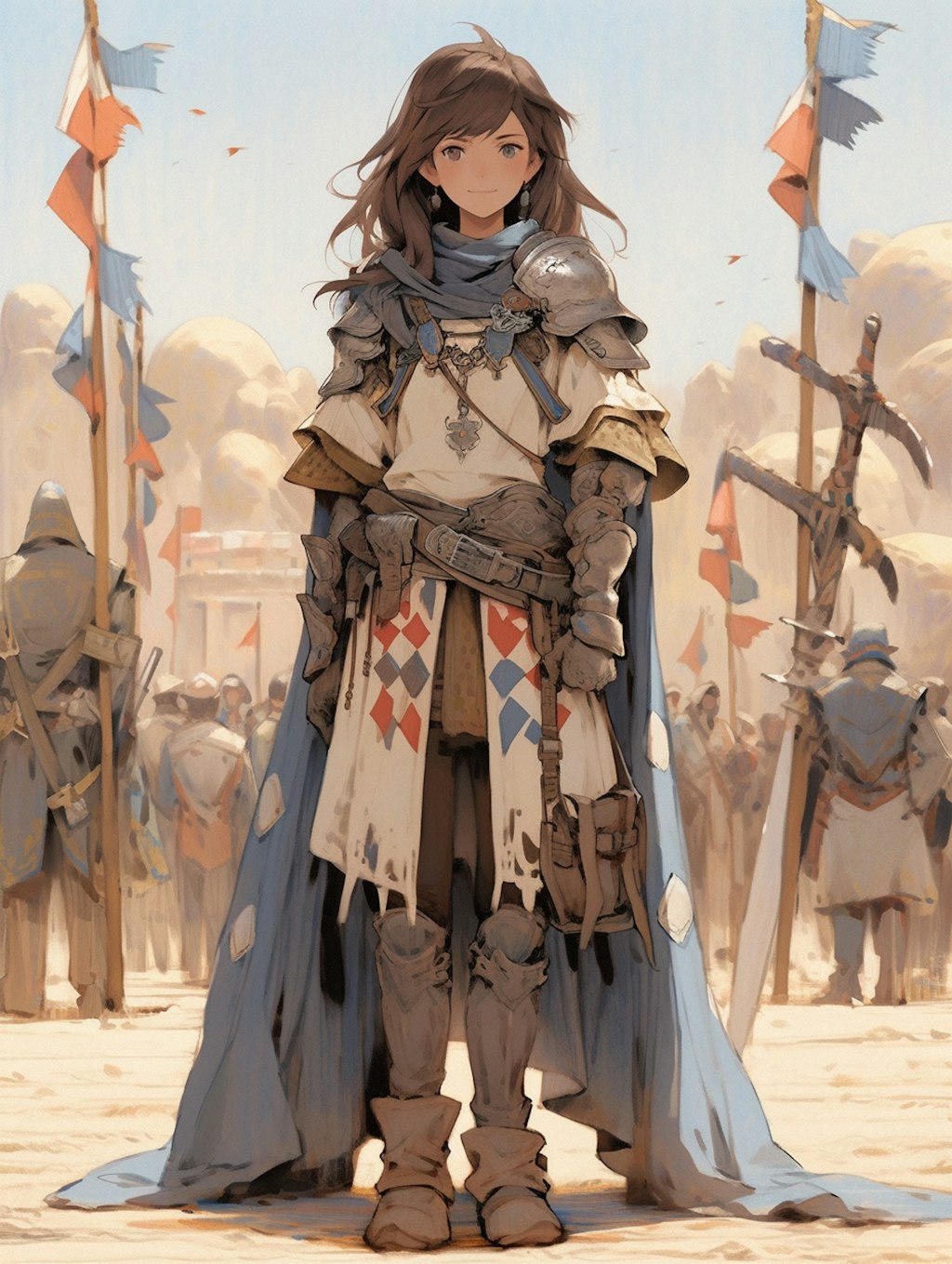 砂の国の女戦士