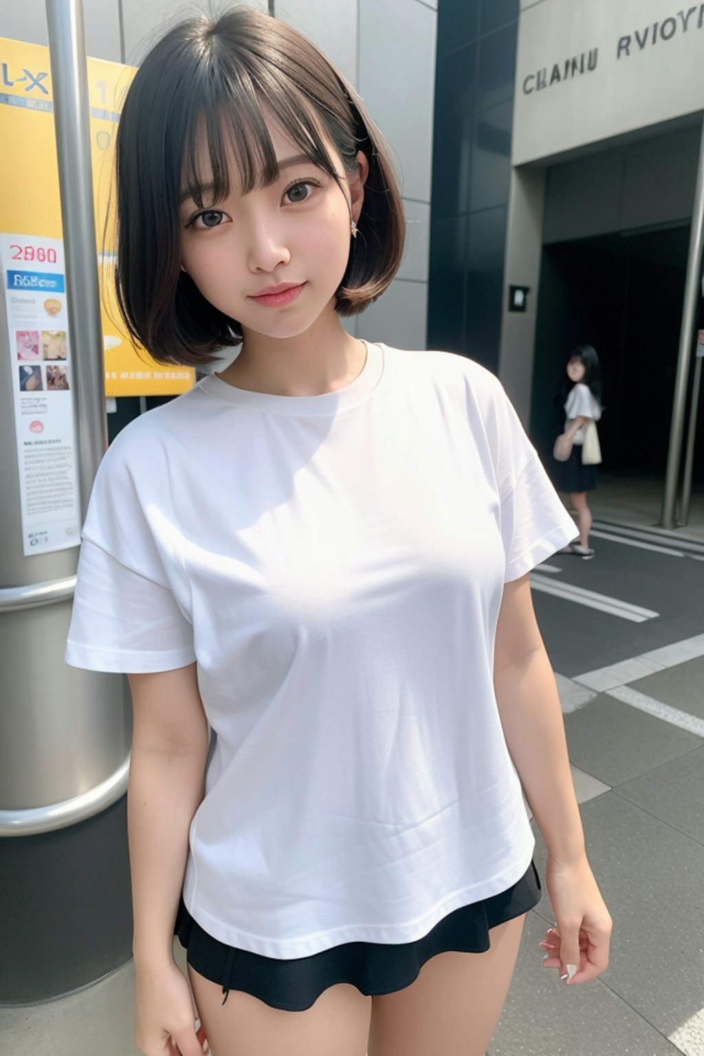 Tシャツ美女 Chichi Pui（ちちぷい）aiグラビア・aiフォト専用の投稿＆生成サイト